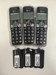 AT&T BL102-3 DECT 6.0 3-Handset Cordless Phone with Answering Machine