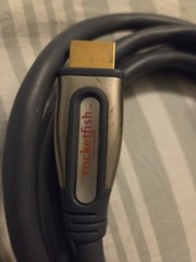 Rocketfish 24k Gold Plated HD High Speed HDMI Cable High Quality 8 ft