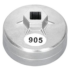 73mm Oil Filter Wrench: 15 Flutes Oil Filter Removal Tool Compatible with AC