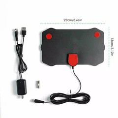5600 Miles Digital TV Antenna Indoor HDTV Amplified Signal Booster 4K HD 1080P.