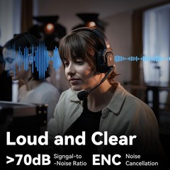 Hollyland Solidcom SE Global 5S 5-Person Single-Ear Noise-Canceling Headset