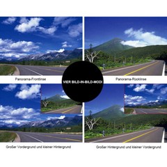 1080P HD Rearview Mirror Car DVR Dual Dash Cam Camera Front Rear Video Recorder