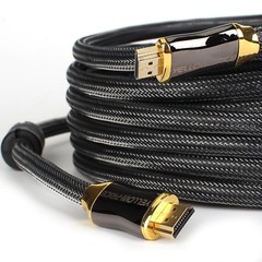 Braided 4K 3ft 6ft 10ft 15ft 25ft 30ft 50ft HDMI v2.0 Cable, Ultra-Speed, US lot