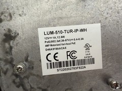 Luma Surveillance 510 Series Turret IP Outdoor Camera LUM-510-TUR-IP-WH PRICE 1