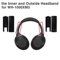 WH-1000XM3 Side Cover Slider Parts Kit Loop Headband Replace for Sony Headphones