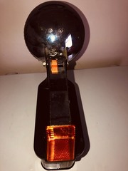 Vintage Big Beam Battery Lantern Flashlight Hong Kong Made