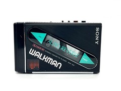 [Near Mint] SONY WALKMAN stereo cassette player WM-102 Black From JAPAN 2915360