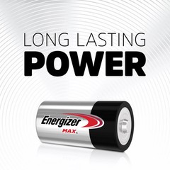 C Alkaline Batteries Household Use