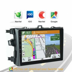 Android 15 MP5 Player Quad-core Stereo Radio 32G For Toyota Corolla 2006-2013