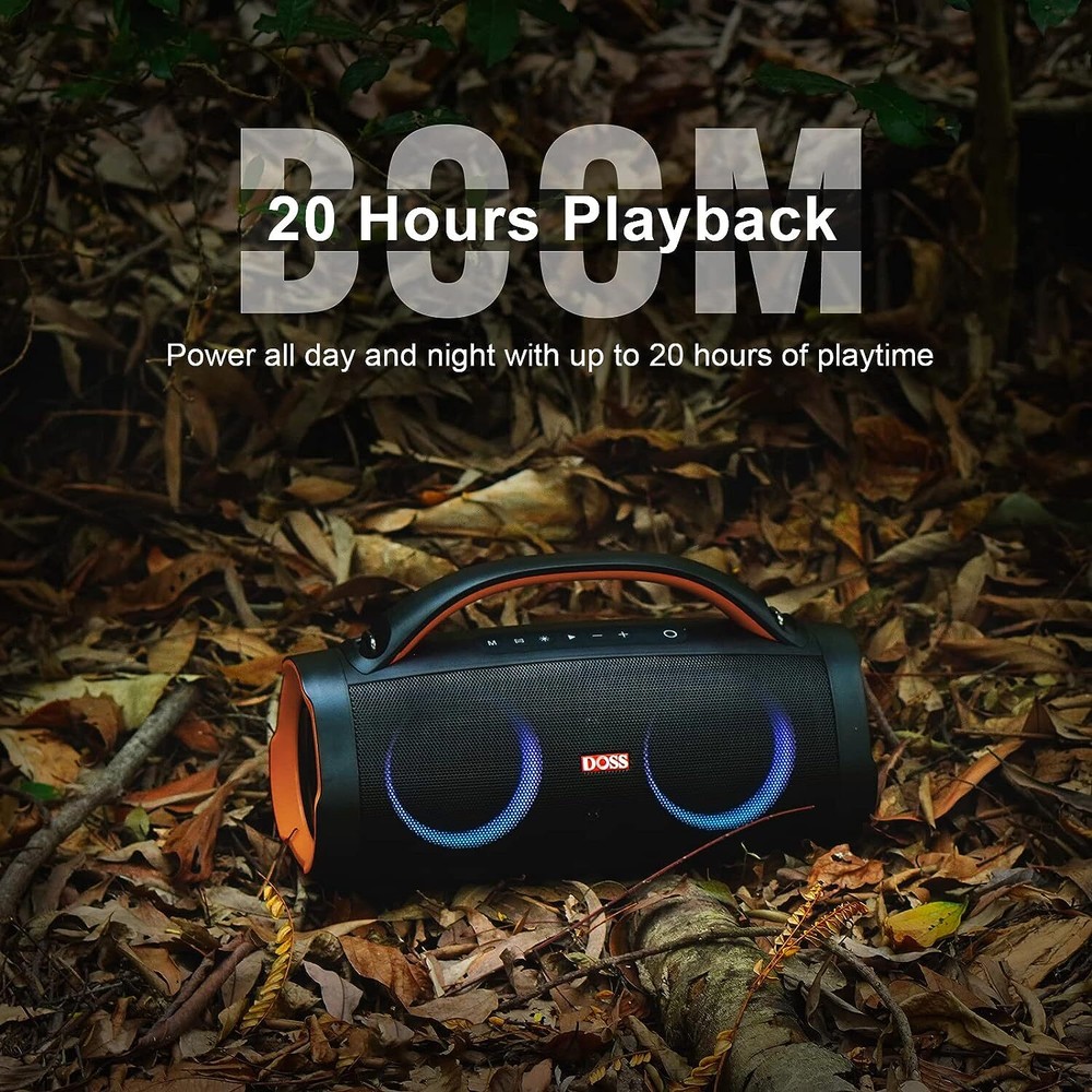 DOSS Extreme Boom PRO Wireless Outdoor Speaker_Open Box_Demo Unit