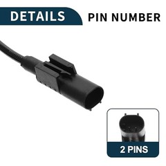ABS Wheel Speed Sensor for Mercedes-Benz GL320 Durable No.A1645400717 | Rear