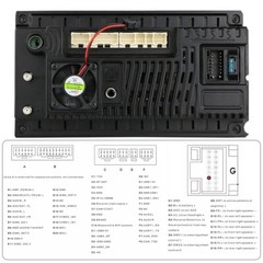 10.1″ Car GPS Android 12 8-Core 8+128GB 2 Din Stereo Radio Car Auto Play DSP