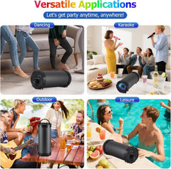 3600W Wireless Portable Bluetooth Boombox Speaker Loud Stereo Sound for Parties