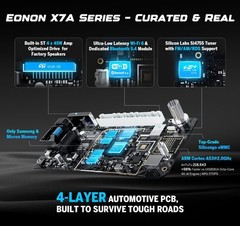Eonon X7A 9in Touchscreen 2 DIN Car Stereo Radio Apple CarPlay BT WiFi GPS