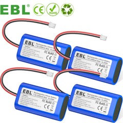 Lot 7.4V 2200mAh Li-ion Rechargeable Batteries Replacement for Electronics Toys