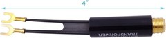 Coaxial Connector Jack Cable Wire Antenna Converter Adapter F Type Female Coax
