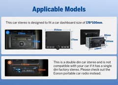 UX6K PRO MAX 2 DIN Android 13 8+128GB 10.1″ QLED Car Stereo GPS CarPlay Radio 4G