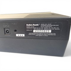 Radio Shack PRO-2030 Hyperscan 80 Channel Programmable Scanner 20-407 Manual AC