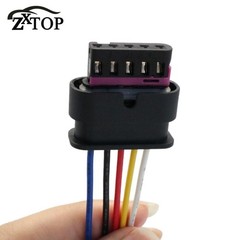 5 pin Mass Air Flow Sensor Connector Pigtail Cable For Volkswagen AUDI