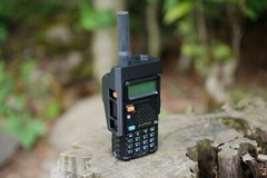 Baofeng UV-5R / BF-F9 – Olive Drab Exoskeleton Cage – Textured Finish