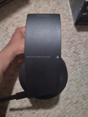 Sony Playstation 3 Wireless Gaming Black Headset Model PS3 No Dongle