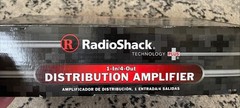 Radio Shack 1-In 4-Out Distribution Amplifier Vtg New In Box (NIB)