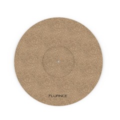 Fluance Turntable Cork Platter Mat, Improves Sound for Vinyl Record Players