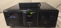 Sony CDP-CX335 CD Changer 300-Disc Black Refurbished w/Remote One Year Warranty