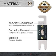 Conext Link ANL100-5 Nickel ANL Fuse 5 Pack 100 Amp