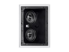 Pair of Monoprice 2-way Carbon Fiber In-Wall Surround Speakers – Dual 5.25”