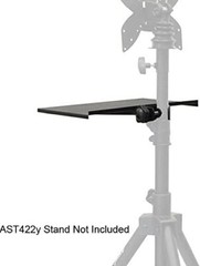 Audio2000’S AST423Z-P TV/Monitor Stand/Speaker Stand TRAY Diameter 1/2-2 1/2-N,O