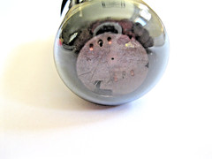 RCA JAN-CRC- 6SN7GT/VT-231 SMOKE GLASS VACUUM TUBE (1944) TV-7 TESTED NEW.