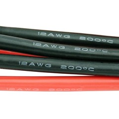 3 Pcs XT90 Male Connectors w/ 10cm 12AWG Wire for Turnigy Zippy Lipo -44