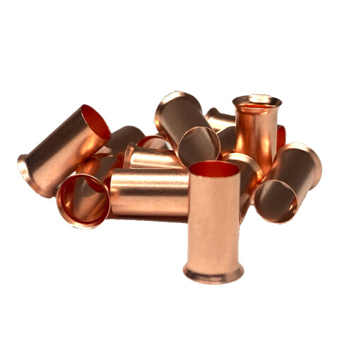 4 Gauge Uninsulated Wire Ferrules Crimp Ferrules – Copper – 10 Pack