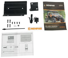 Memphis GEN10SE 400w 10″ Powered Subwoofer+Enclosure For 2016+ Polaris General
