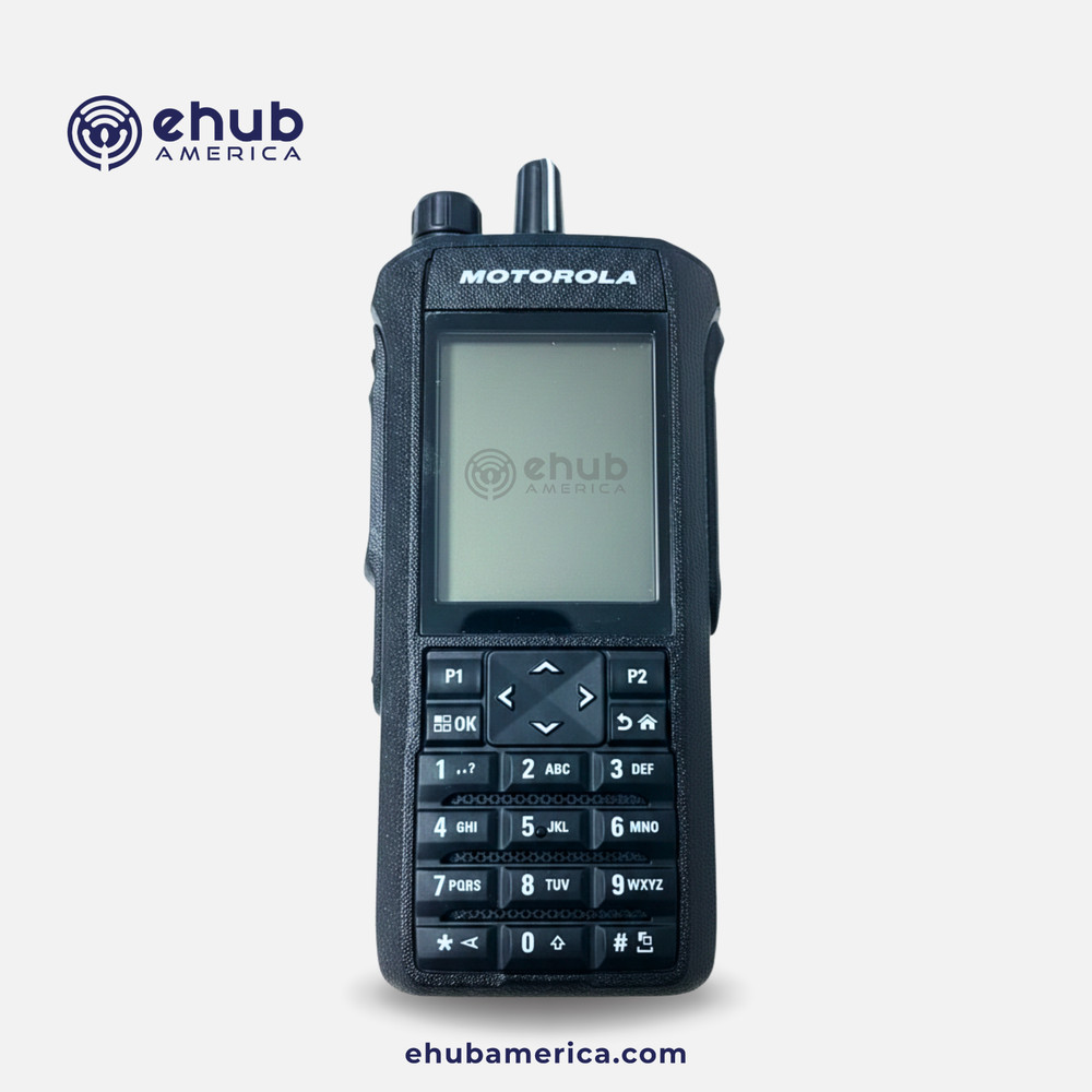 Motorola R7 Two-Way Digital Radio UHF 403-527 Mhz AAH06RDN9RA1AN FKP Mototrbo OB