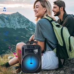4000W Portable Bluetooth Party Speaker Subwoofer Heavy Bass Stereo Sound System