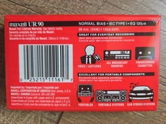 Lot of 16 – Maxell UR90 / 90 Minutes Audio Cassette Tapes Normal Bias SEALED NEW