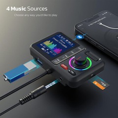Bluetooth 5.0 Car Wireless FM Transmitter Adapter 2USB PD Charger AUX Hands-Free