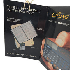 New The Calling Card (Vintage 1986) The Electronic Little Black Book Hong Kong