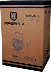 PRORECK Freedom 15 DJ Speaker 15” Portable Bluetooth Rechargeable Speaker 8000W
