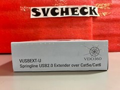 Lot 10 VDO360 Springline USB 2 over CAT5/6 Ethernet Cable Extender Kit VUSBEXT-U