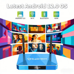 SuperBox S6 Max TV BOX Authorized Distributor Quality Guarantee 100% Free Ship