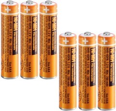 4/6/8 For Panasonic Cordless Phones Rechargeable Batteries 1.2V AAA Ni-MH 700mAh