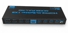 4K HDMI Splitter 1X8 – HDMI 2.0b, 4K@60Hz Ultra HD, HDCP 2.2, 3D Audio