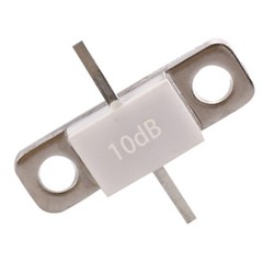 2Pack 10DB Silver Attenuator 100Watt 10dB Attenuators Flanged DC-3GHz 50Ohms HOT