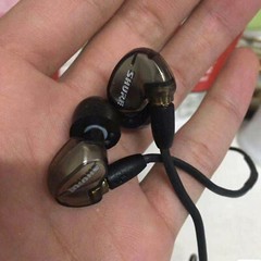 Shure SE535 Headphone Human Voice 3.5mm Sound Isolating SE 535 Replace Earphone