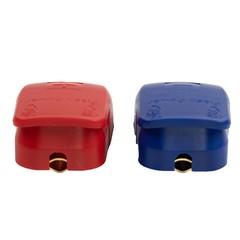 2 x Car Battery Terminal Connector Clamp Quick Release Disconnect Top Post Cover