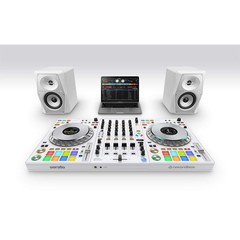 Pioneer DDJ-FLX10-W 4-Channel rekordbox Serato Pro DJ Controller White