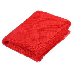 Red Speaker Mesh Grill Stereo Fabric Dustproof 50cm x 140cm 20″ x 55″